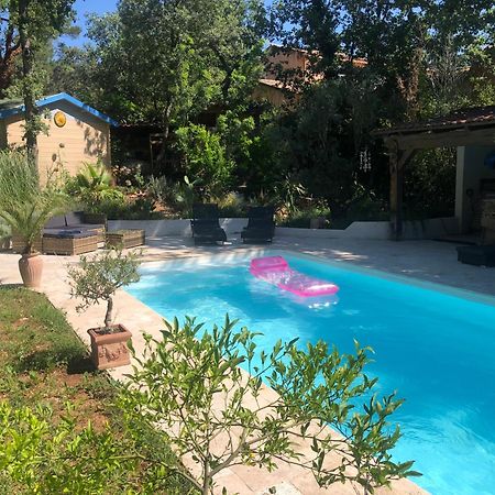 Apartamento Dépendance individuelle Nans-les-Pins Exterior foto