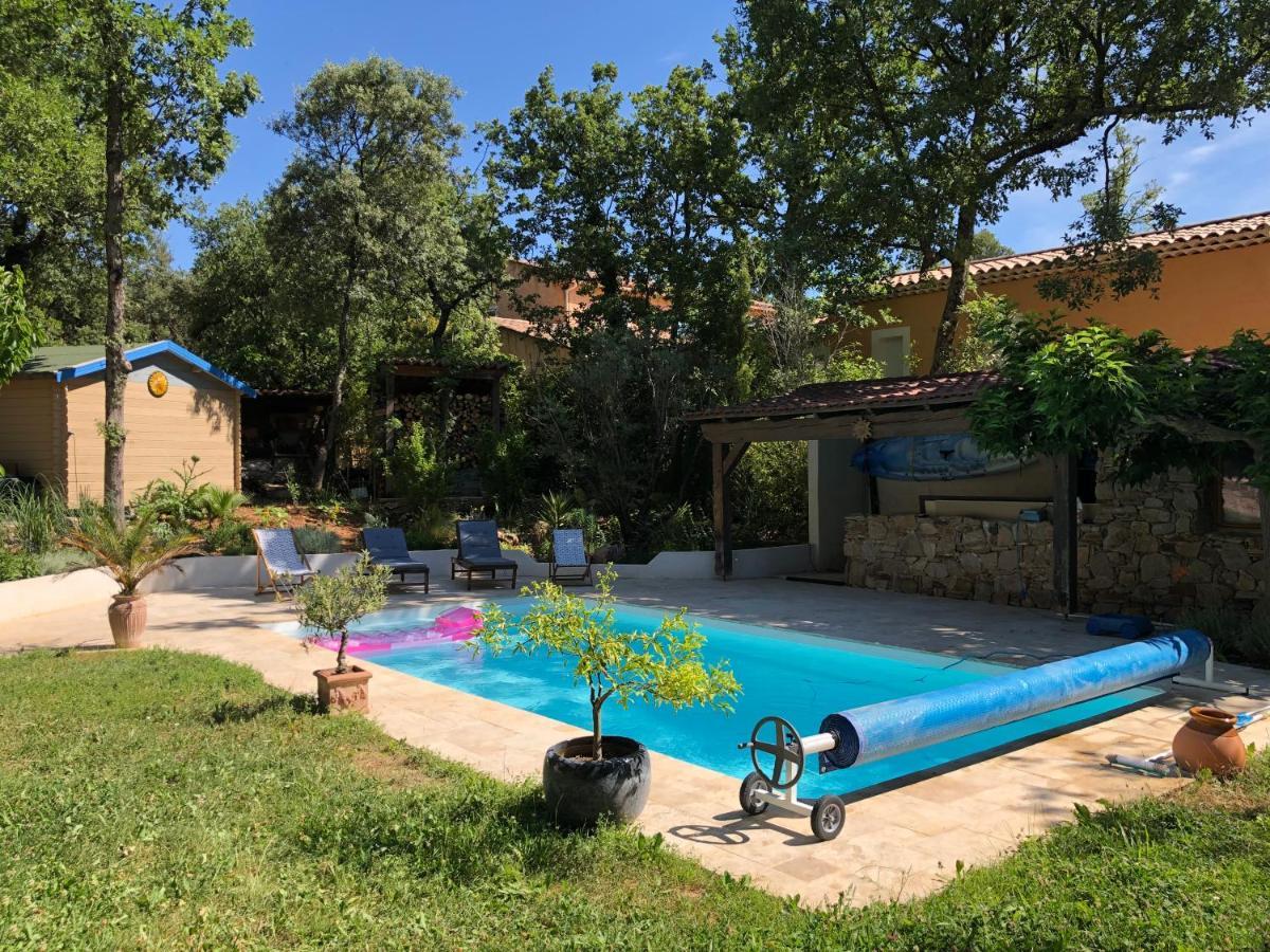 Apartamento Dépendance individuelle Nans-les-Pins Exterior foto