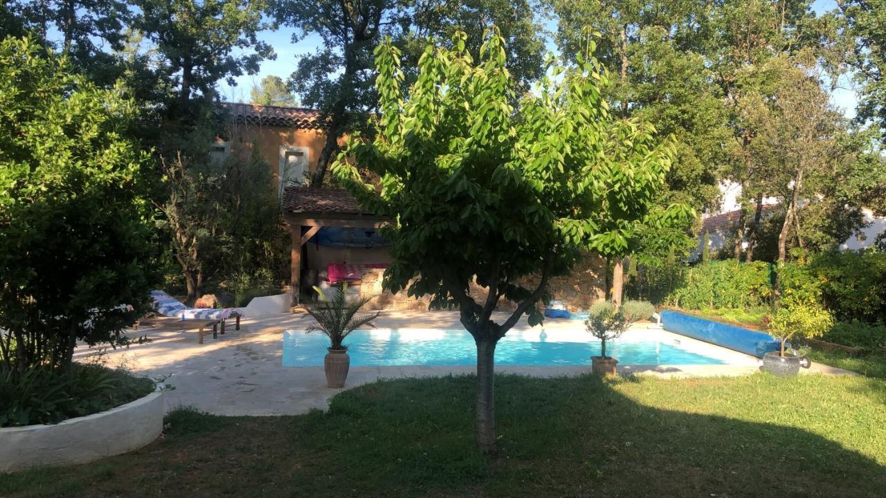 Apartamento Dépendance individuelle Nans-les-Pins Exterior foto