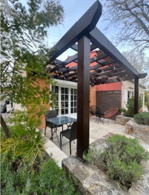 Apartamento Dépendance individuelle Nans-les-Pins Exterior foto